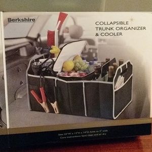 Collapsible trunk organizer & cooler